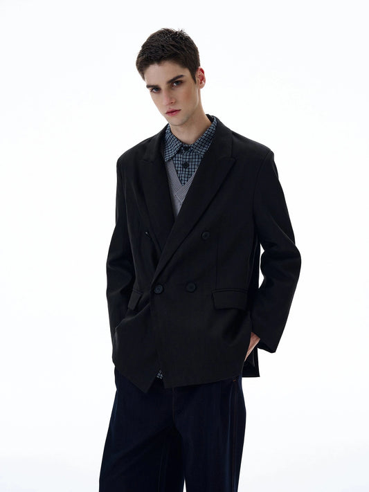 RT No. 20011 BLACK SUIT BLAZER JK