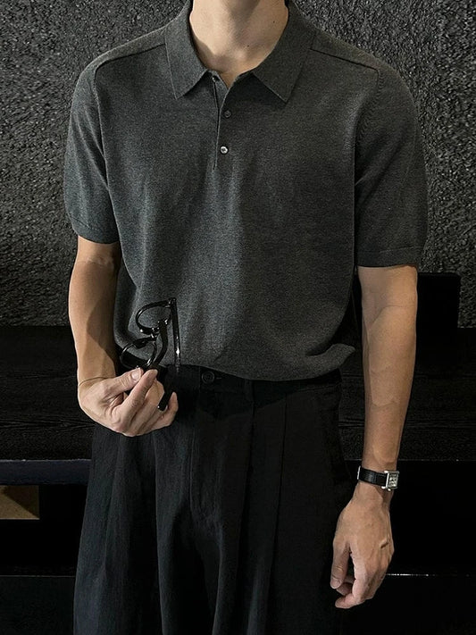 RT No. 18709 KNIT POLO SHORT SLEEVE
