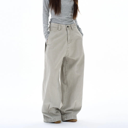 RT No. 29047 CARGO BAGGY STRAIGHT PANTS