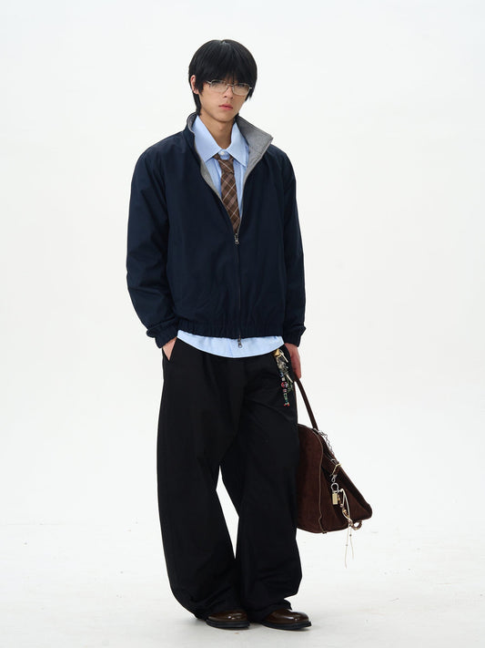 RT No. 12478 DOUBLE SIDED COLLAR ZIP JK