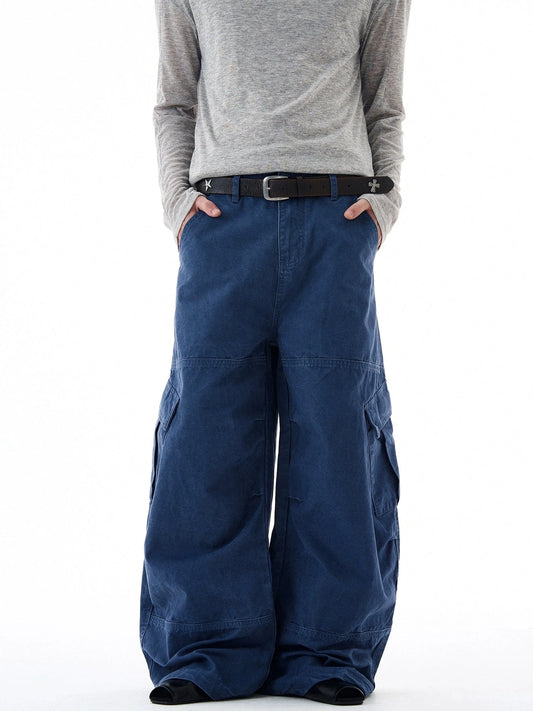 RT No. 32822 BAGGY STRAIGHT CARGO PANTS