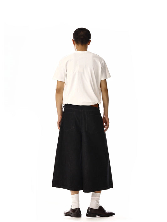 RT No. 18248 BLACK WIDE SHORTS