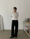RT No. 18838 DOUBLE PLEATED CASUAL STRAIGHT PANTS