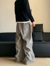 RT No. 19609 STRIPED BAGGY STRAIGHT PANTS