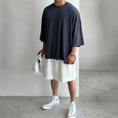 RT No. 11132 OVERSIZE 3/4 SLEEVE SHIRT