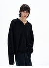 RT No. 29042 KNITWEAR LAZY COLLAR SWEATER