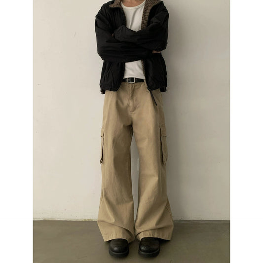 RT No. 29115 SILHOUETTE WIDE STRAIGHT CARGO PANTS