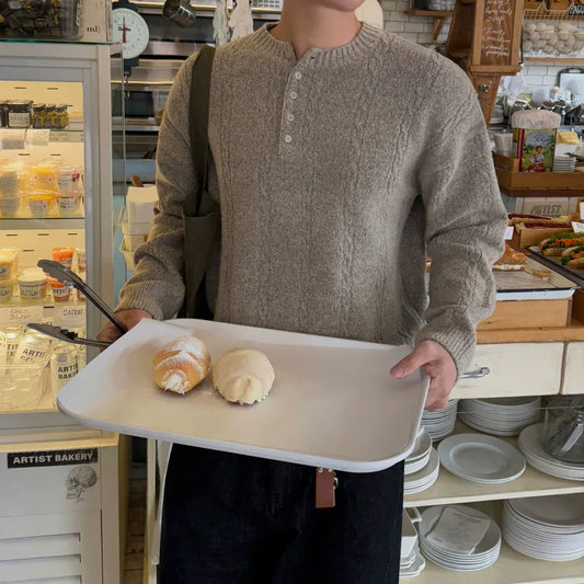 RT No. 45003 KNITWEAR HENRY COLLAR SWEATER