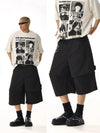 RT No. 13037 PLEATED CARGO SHORTS