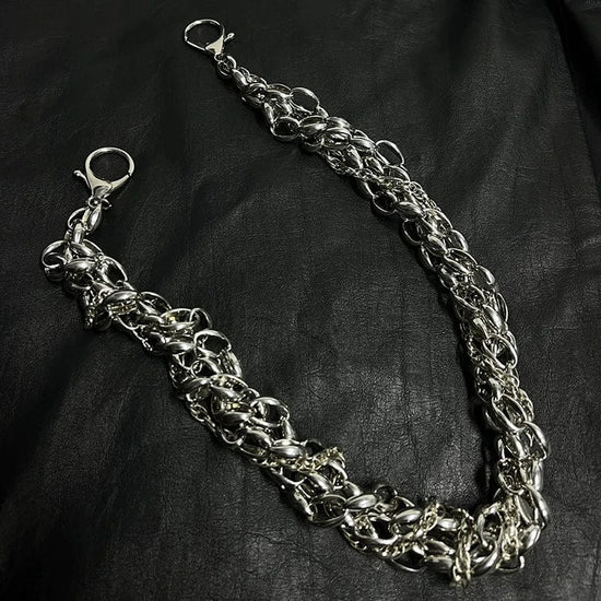 FUKUSU SILVER WALLET CHAIN
