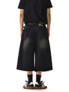 RT No. 18222 WASHED DENIM SHORTS