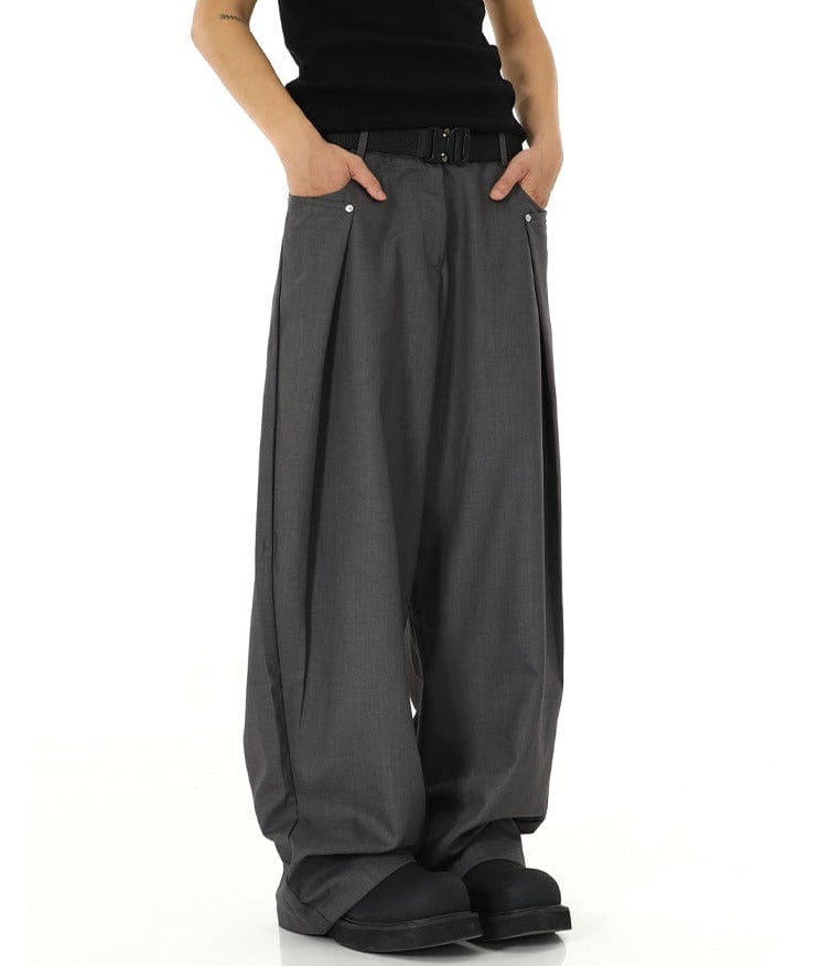 RT No. 9761 FOLDED WIDE PANTS