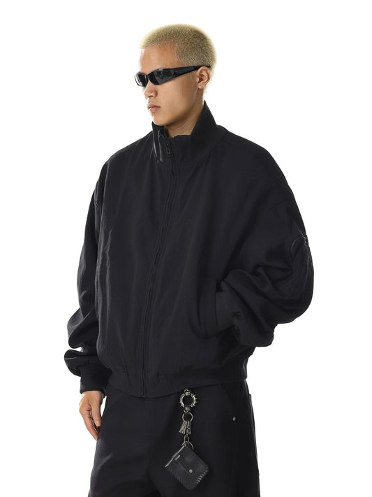 RT No. 32718 BLACK SILHOUETTE STAND COLLAR JK