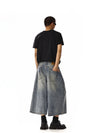 RT No. 18247 WHISKER WASH DENIM SHORTS