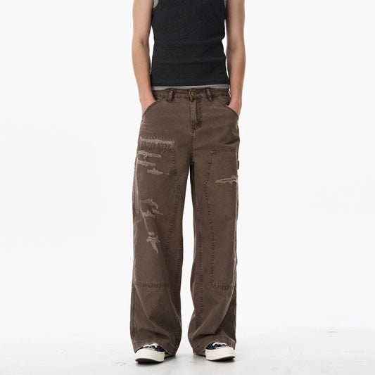 RT No. 18140 DISTRESSED CARPENTER JEANS