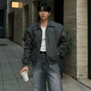 RT No. 25008 GRAY PILOT ZIP COLLAR JK