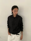 RT No. 29106 STRIPED HALF BUTTON-UP SHIRT