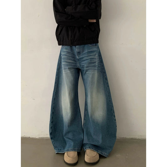 RT No. 29116 WASHED SCIMITAR DENIM JEANS