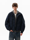 RT No. 50404 SUEDE STAND COLLAR JACKET