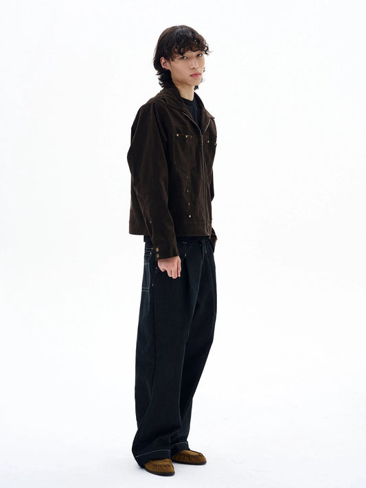 RT No. 29031 RODEO ZIP SUEDE JK