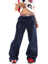 RTK (W) No. 507 DOUBLE WAIST STRAIGHT PANTS