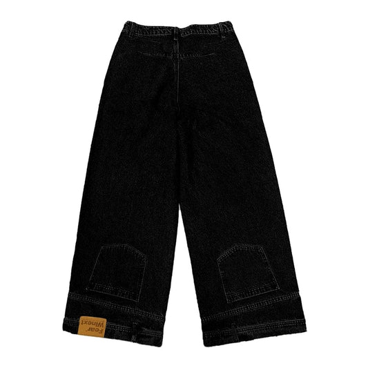 RT No. 11195 REVERSED STRAIGHT DENIM JEANS