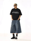 RT No. 13041 LONG DENIM SHORTS