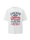 RT No. 18267 WHITE LETTERED CHICAGO SHORT SLEEVE