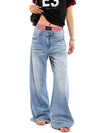 RTK (W) No. 512 DENIM BLUE WHISKER JEANS