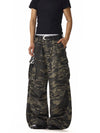 RT No. 18251 CAMO STRAIGHT CARGO PANTS