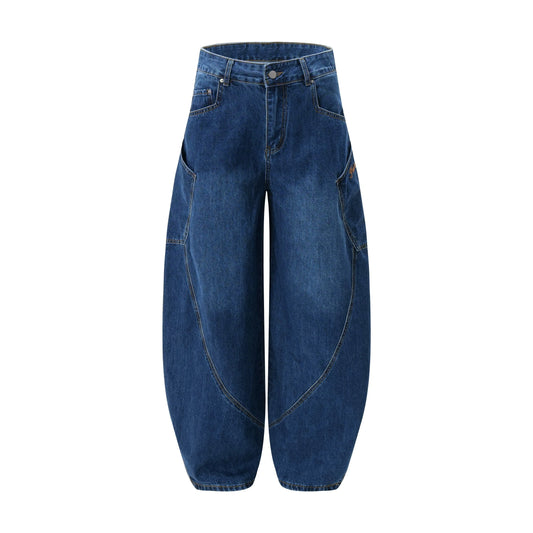 RT No. 18714 NAVY BLUE SCIMITAR JEANS