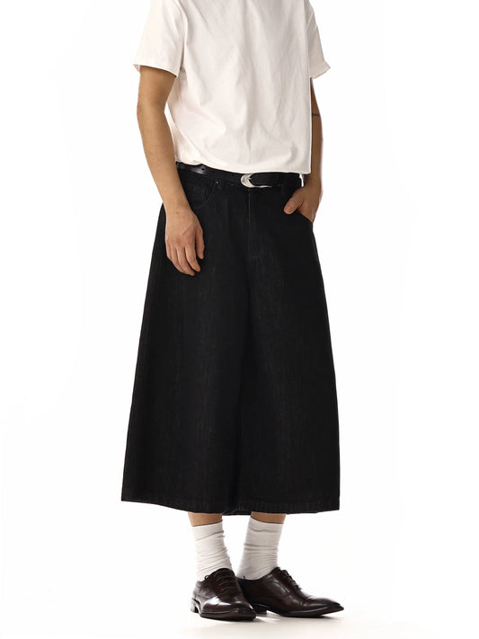 RT No. 18248 BLACK WIDE SHORTS