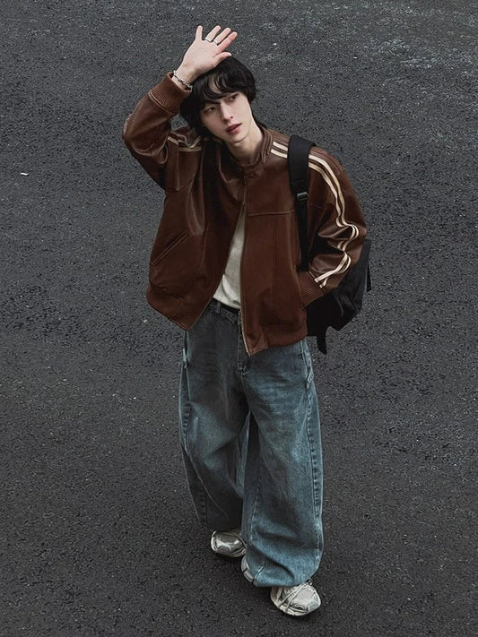 RT No. 32042 MAINICHI WIDE STRAIGHT DENIM JEANS