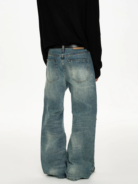 RT No. 50029 PAINT SPLASH DENIM JEANS