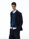 RT No. 20026 PLAID SUIT BLAZER JK