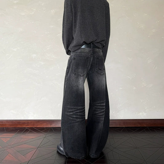 RT No. 40504 WHISKER WASH SCIMITAR DENIM JEANS