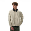 RT No. 40777 CONTRAST BARN COLLAR JACKET