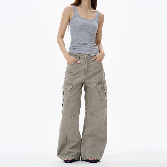RT No. 18143 CARGO STRAIGHT PANTS