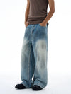 RT No. 19540 DIRT BLUE DENIM BAGGY JEANS
