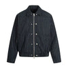 RT No. 50123 NAVY BLUE VERTICAL STRIPED JACKET