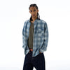 RT No. 19540 PLAID DENIM SHIRT JK