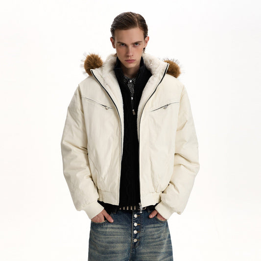 RT No. 55004 DUCK DOWN FUR COLLAR JACKET