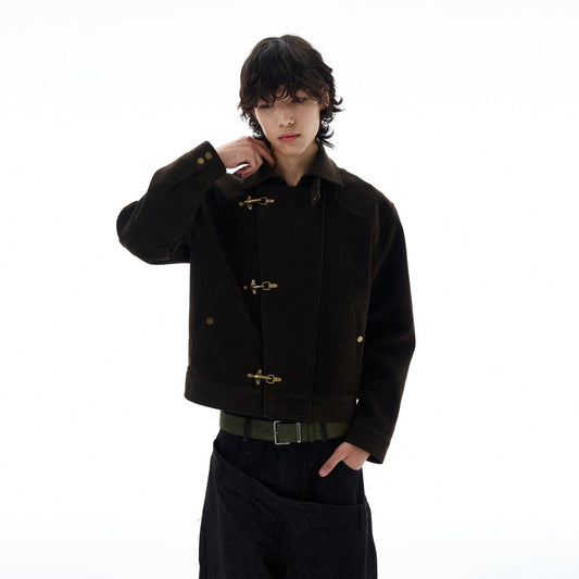 RT No. 25023 KUKI SUEDE COLLAR JK