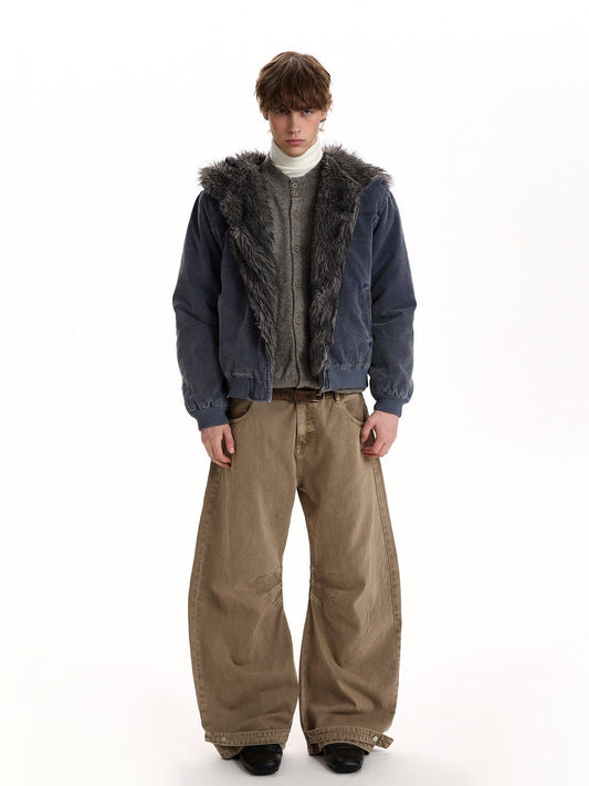 RT No. 58003 WOLF HOODED WORKWEAR JACKET