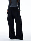 RT No. 20018 PLEATED STRAIGHT PANTS