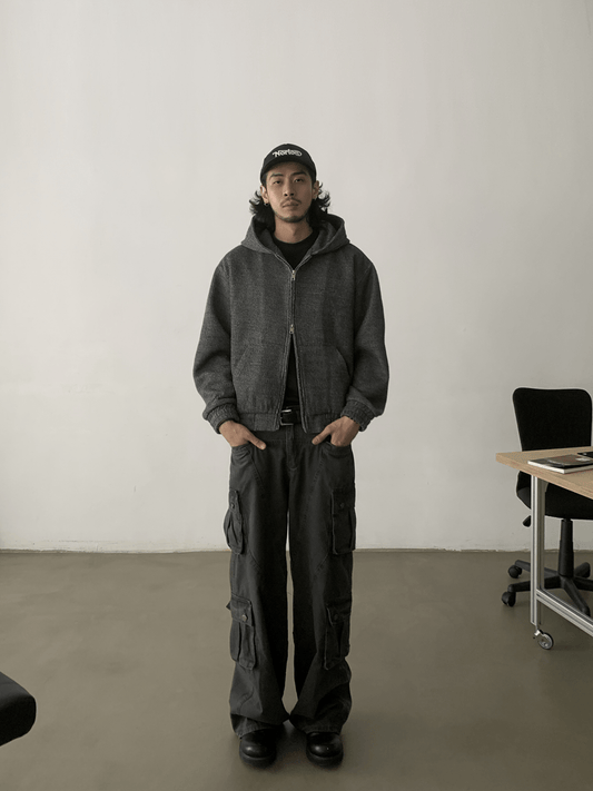 RT No. 18875 RECONSTRUCTED CARGO STRAIGHT PANTS