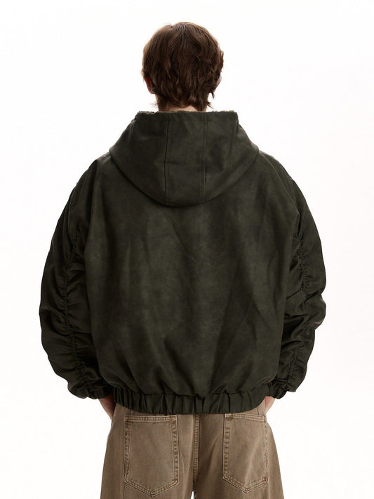 RT No. 58012 KAZE LEATHER ZIPPER JACKET