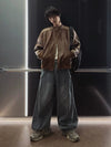 RT No. 32042 MAINICHI WIDE STRAIGHT DENIM JEANS