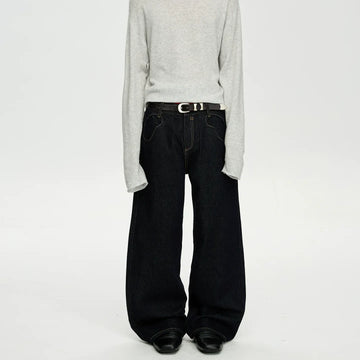 RT No. 40756 SCIMITAR A-LINE DENIM JEANS