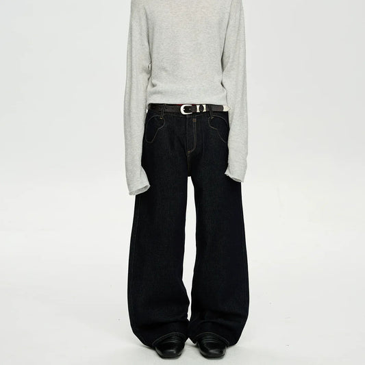 RT No. 40756 SCIMITAR A-LINE DENIM JEANS